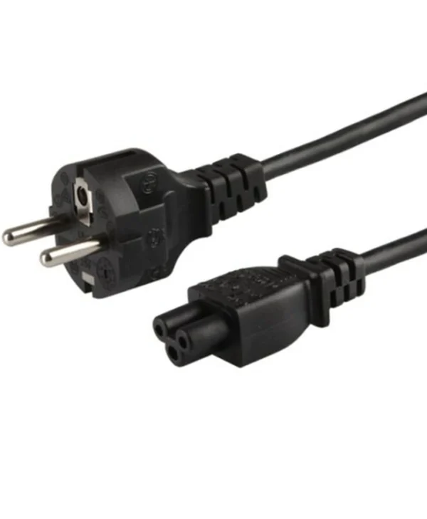 Savio Schuko - IEC C5 Cable 1.8m Μαύρο CL-81 cl-81