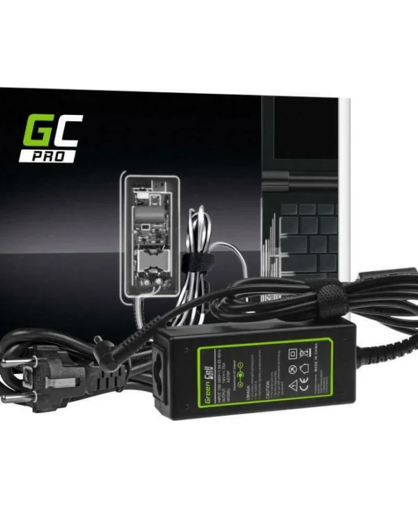 Green Cell Pro Φορτιστής Laptop 33W 19V 1.75A για Asus με Αποσπώμενο Καλώδιο Τροφοδοσίας AD70P