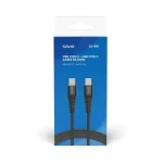 Savio USB 2.0 Cable USB-C male - USB-C 100W Μαύρο 2m (CL-160) - Image 2