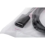 Unitek USB 2.0 Cable USB-A male - USB-A female Μαύρο 2m (Y-C450GBK) - Image 4