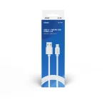 Savio Regular USB 2.0 to micro USB Cable Λευκό 3m (CL-167) - Image 2