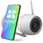 Ezviz H3C 2K IP Κάμερα Παρακολούθησης Wi-Fi Full HD+ 3MP Αδιάβροχη με Αμφίδρομη Επικοινωνία και Φακό 4mm H3C 2K  (OutdoorBullet) CS-H3c-R100-1K3WKFL(2.8mm) - Image 5