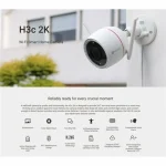 Ezviz H3C 2K IP Κάμερα Παρακολούθησης Wi-Fi Full HD+ 3MP Αδιάβροχη με Αμφίδρομη Επικοινωνία και Φακό 4mm H3C 2K  (OutdoorBullet) CS-H3c-R100-1K3WKFL(2.8mm) - Image 8