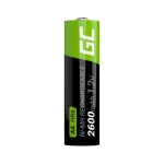 Green Cell Επαναφορτιζόμενες Μπαταρίες AA Ni-MH 2600mAh 1.2V 2τμχ GR05 - Image 2