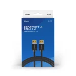 Savio Cable DisplayPort male - DisplayPort male 3m Μαύρο () CL-176 - Image 2