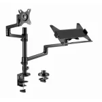 Gembird + Notebook Tray Βάση Γραφείου Οθόνης έως 32" με Βραχίονα MA-DA-04 - Image 2