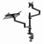 Gembird + Notebook Tray Βάση Γραφείου Οθόνης έως 32" με Βραχίονα MA-DA-04 - Image 5