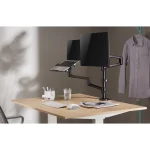 Gembird + Notebook Tray Βάση Γραφείου Οθόνης έως 32" με Βραχίονα MA-DA-04 - Image 12