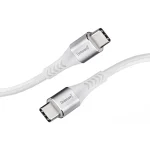 Intenso C315C Braided USB 2.0 Cable USB-C male - USB-C 60W Λευκό 1.5m 7901002