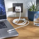 Intenso C315C Braided USB 2.0 Cable USB-C male - USB-C 60W Λευκό 1.5m 7901002 - Image 2