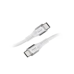 Intenso C315C Braided USB 2.0 Cable USB-C male - USB-C 60W Λευκό 1.5m 7901002 - Image 3