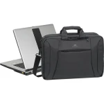 Rivacase Central 8290CHA Τσάντα Ώμου / Χειρός για Laptop 16" σε Μαύρο χρώμα RC8290_BK - Image 11