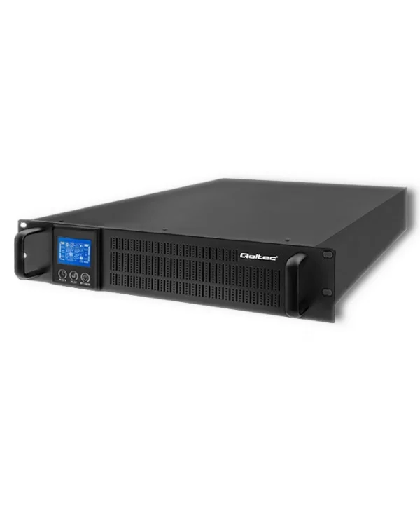 Qoltec 53946 UPS 2000VA 1600W με 3 Πρίζες
