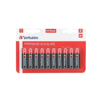 Verbatim Αλκαλικές Μπαταρίες AA 1.5V 10τμχ 49875