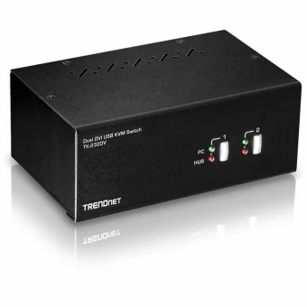 Trendnet TK-232DV 2-Port DVI USB with Audio USB 2.0 Hub