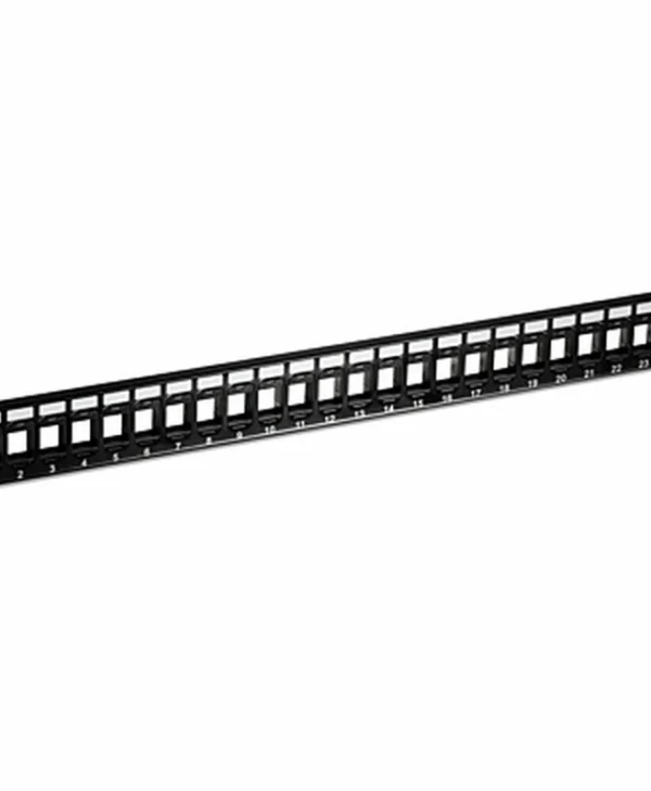 Trendnet Patch Panel Keystone για Rack 1U 19" 24 Θυρών Μαύρο TC-KP24