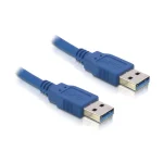 DeLock USB 3.0 Cable USB-A male - USB-A male 1.5m (82430)
