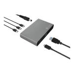 Icy Box Thunderbolt 4 Docking Station με 4K PD και σύνδεση 2 Οθονών Μαύρο (IB-HUB801-TB4) - Image 4