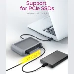 Icy Box Thunderbolt 4 Docking Station με 4K PD και σύνδεση 2 Οθονών Μαύρο (IB-HUB801-TB4) - Image 8