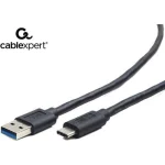 Cablexpert USB 3.0 Cable USB-C male - USB-A 36W Μαύρο 0.5m CCP-USB3-AMCM-0.5M