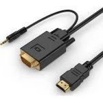 Gembird Μετατροπέας 3.5mm / HDMI male σε VGA female 1τμχ A-HDMI-VGA-03-6 - Image 2
