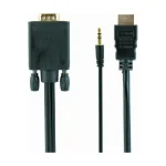 Gembird Μετατροπέας 3.5mm / HDMI male σε VGA female 1τμχ A-HDMI-VGA-03-6 - Image 4