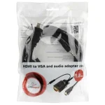 Gembird Μετατροπέας 3.5mm / HDMI male σε VGA female 1τμχ A-HDMI-VGA-03-6 - Image 6