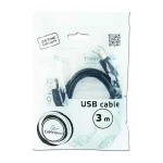 Cablexpert USB 2.0 Cable USB-A male - USB-B male 3m (CCP-USB2-AMBM-10) - Image 9