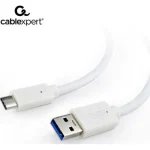 Cablexpert USB 3.0 Cable USB-C male - USB-A 36W Λευκό 0.1m (CCP-USB3-AMCM-W-0.1M)