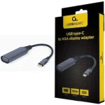 Gembird Μετατροπέας USB-C / VGA male σε USB-C / VGA female Λευκό 1τμχ (A-USB3C-VGA-01) - Image 2