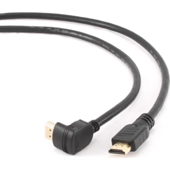 Cablexpert HDMI 1.4 Angle (90°) Cable HDMI male - HDMI male 3m Μαύρο CC-HDMI490-10