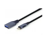 Cablexpert Μετατροπέας USB-C male σε USB-A female Γκρι 1τμχ A-USB3C-OTGAF-01 - Image 2