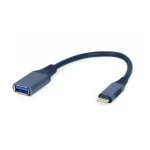 Cablexpert Μετατροπέας USB-C male σε USB-A female Γκρι 1τμχ A-USB3C-OTGAF-01 - Image 3