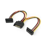 Cablexpert Power Splitter Sata 0.15m 15-Pin Sata - 15-Pin Sata Cable 0.15m Πολύχρωμο CC-SATAM2F-02 - Image 3