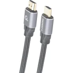 Cablexpert HDMI 2.0 Braided Cable HDMI male - HDMI male 5m Γκρι CCBP-HDMI-5M