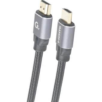 Cablexpert HDMI 2.0 Braided Cable HDMI male - HDMI male 5m Γκρι CCBP-HDMI-5M