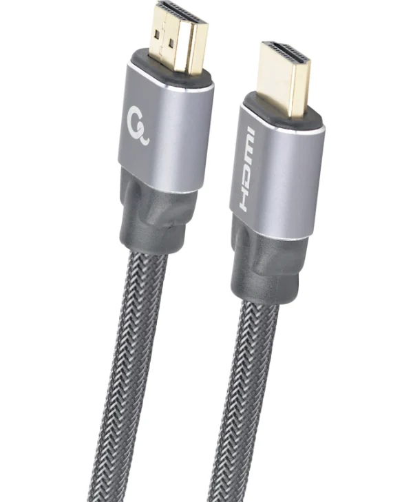 Cablexpert HDMI 2.0 Braided Cable HDMI male - HDMI male 5m Γκρι CCBP-HDMI-5M