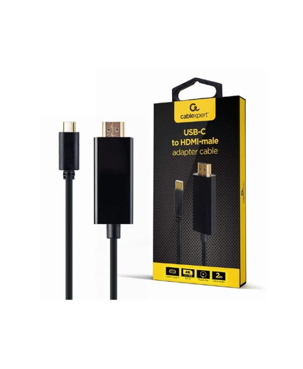 Cablexpert Cable HDMI male - USB-C male 2m Μαύρο A-CM-HDMIM-02