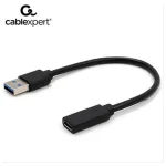 Cablexpert Μετατροπέας USB-A male σε USB-C female 1τμχ A-USB3-AMCF-01 - Image 2