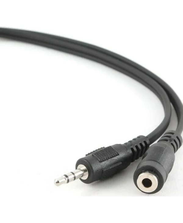Cablexpert Καλώδιο 3.5mm male - 3.5mm female Μαύρο 2m (CCA-423-2M)