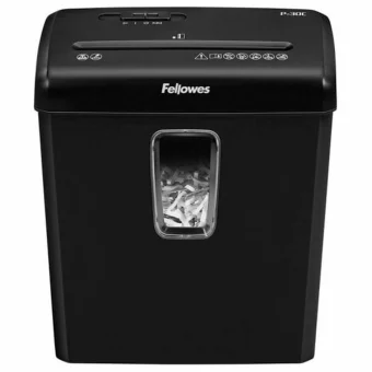 Fellowes Καταστροφέας Εγγράφων Cross Cut 6 Φύλλων με Κάδο 15lt 6008101