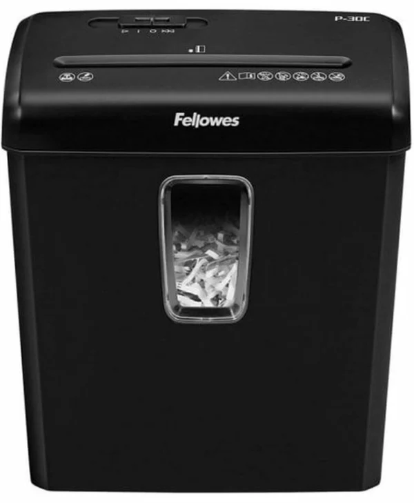 Fellowes Καταστροφέας Εγγράφων Cross Cut 6 Φύλλων με Κάδο 15lt 6008101
