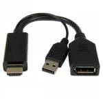 Cablexpert Μετατροπέας HDMI male σε DisplayPort female 1τμχ A-HDMIM-DPF-01