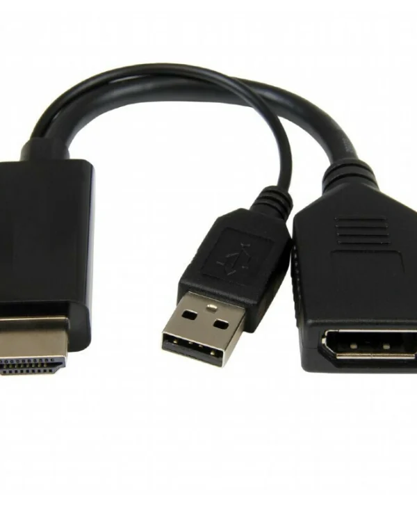 Cablexpert Μετατροπέας HDMI male σε DisplayPort female 1τμχ A-HDMIM-DPF-01