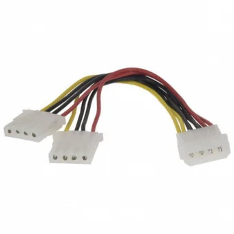 Cablexpert 4-Pin Molex - 4-Pin Molex Cable 0.2m Πολύχρωμο PSU1 CC-PSU-1
