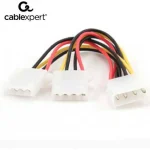 Cablexpert 4-Pin Molex - 4-Pin Molex Cable 0.2m Πολύχρωμο PSU1 CC-PSU-1 - Image 2