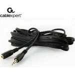Cablexpert Καλώδιο 3.5mm male - 3.5mm female Μαύρο 5m (CCA-421S-5M) - Image 2