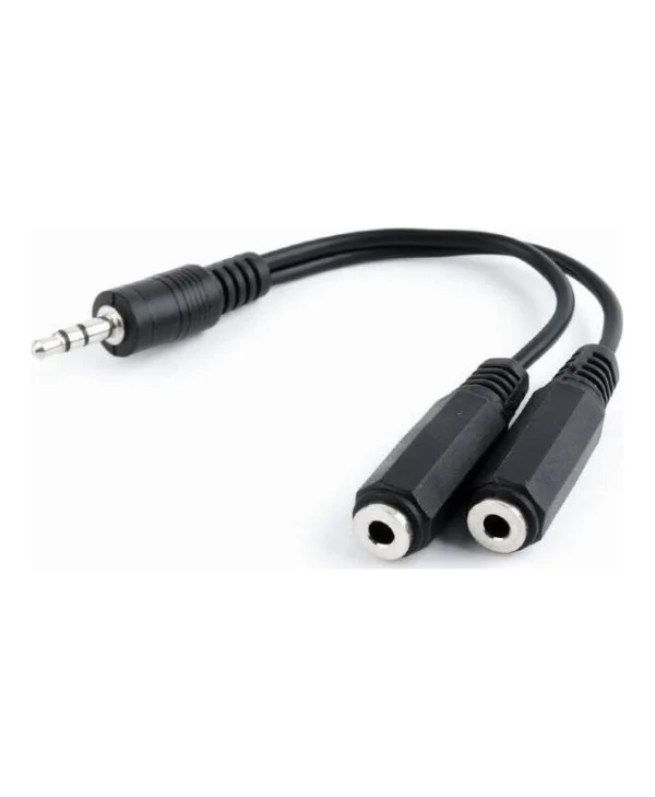 Cablexpert Μετατροπέας 3.5mm male σε 3.5mm female 1τμχ CCA-415B CCA-415-0.1M