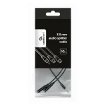 Cablexpert Μετατροπέας 3.5mm male σε 3.5mm female 1τμχ CCA-415B CCA-415-0.1M - Image 3