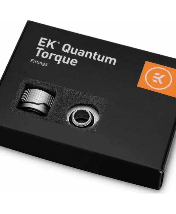 Ekwb EK-Quantum Torque 6-Pack HDC 16 Hard Tubing Satin Titanium 3831109824580